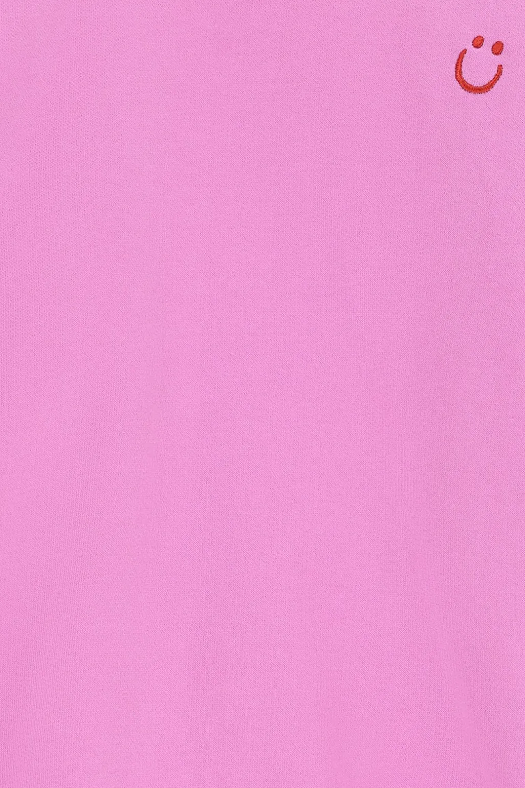 Roze oversized sweater met ruffles
