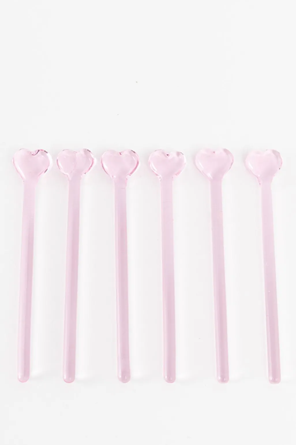 Roze roerstaafje met hartje