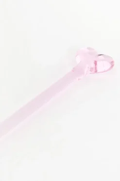 Roze roerstaafje met hartje