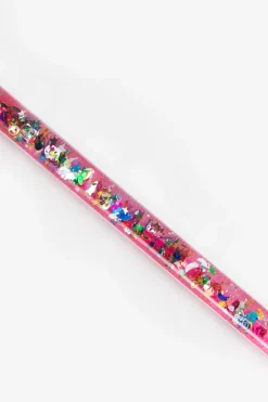 Roze toverstaf met sterrenstof