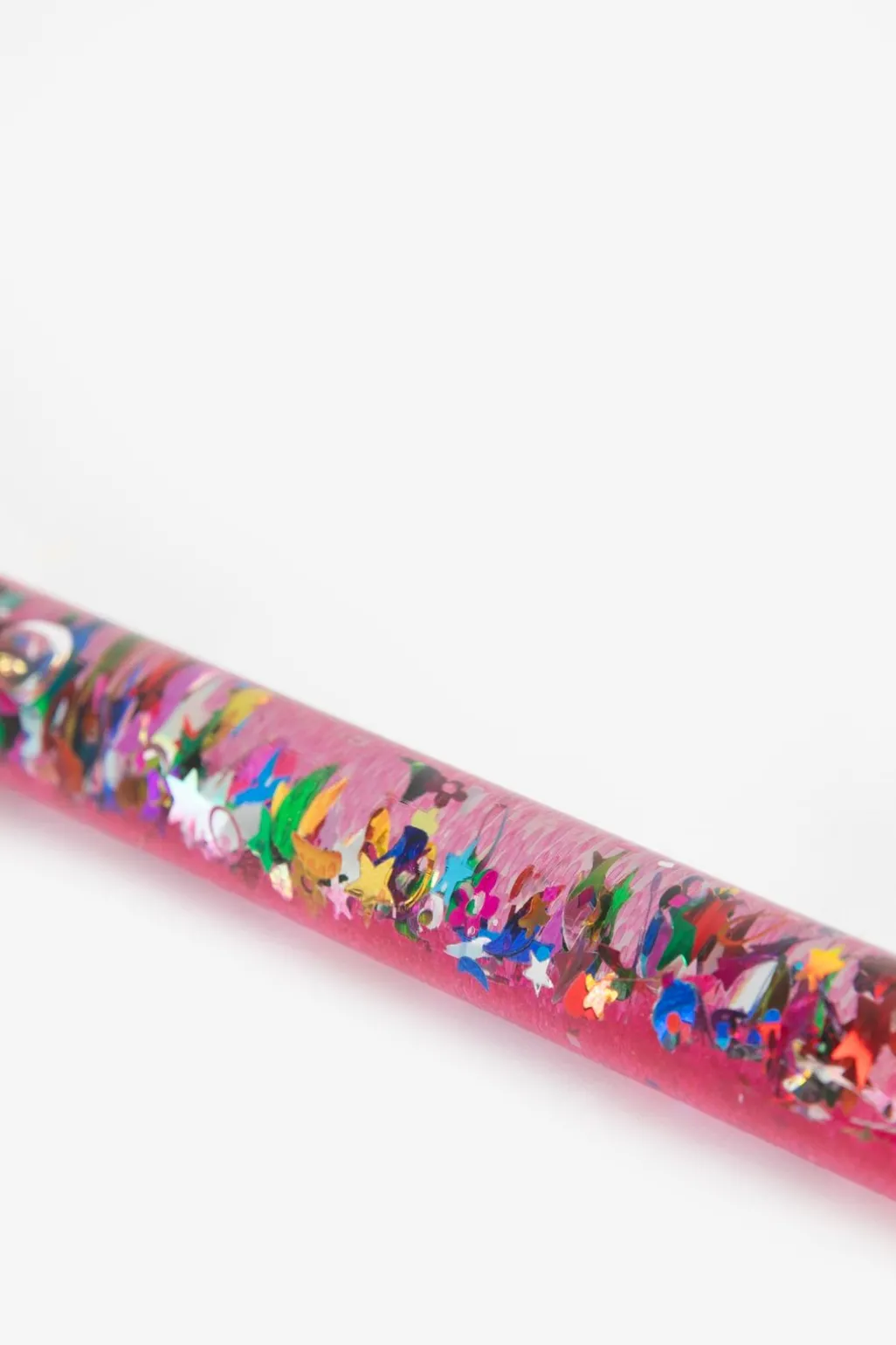 Roze toverstaf met sterrenstof