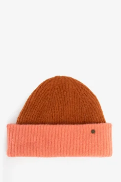 Roze two-tone beanie
