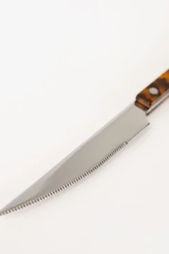 Sabre mes met tortoise print