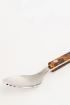 Sabre theelepel met tortoise print