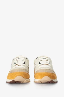 Saucony Shadow 5000 beige leren sneakers