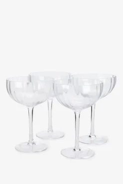 Scallop cocktailglas transparant
