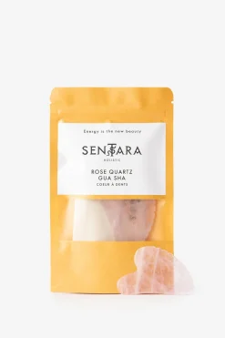 Sentara Holistic Qua Sha Heart Quartz Rose