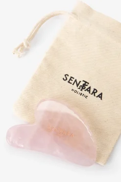 Sentara Holistic Qua Sha Heart Quartz Rose