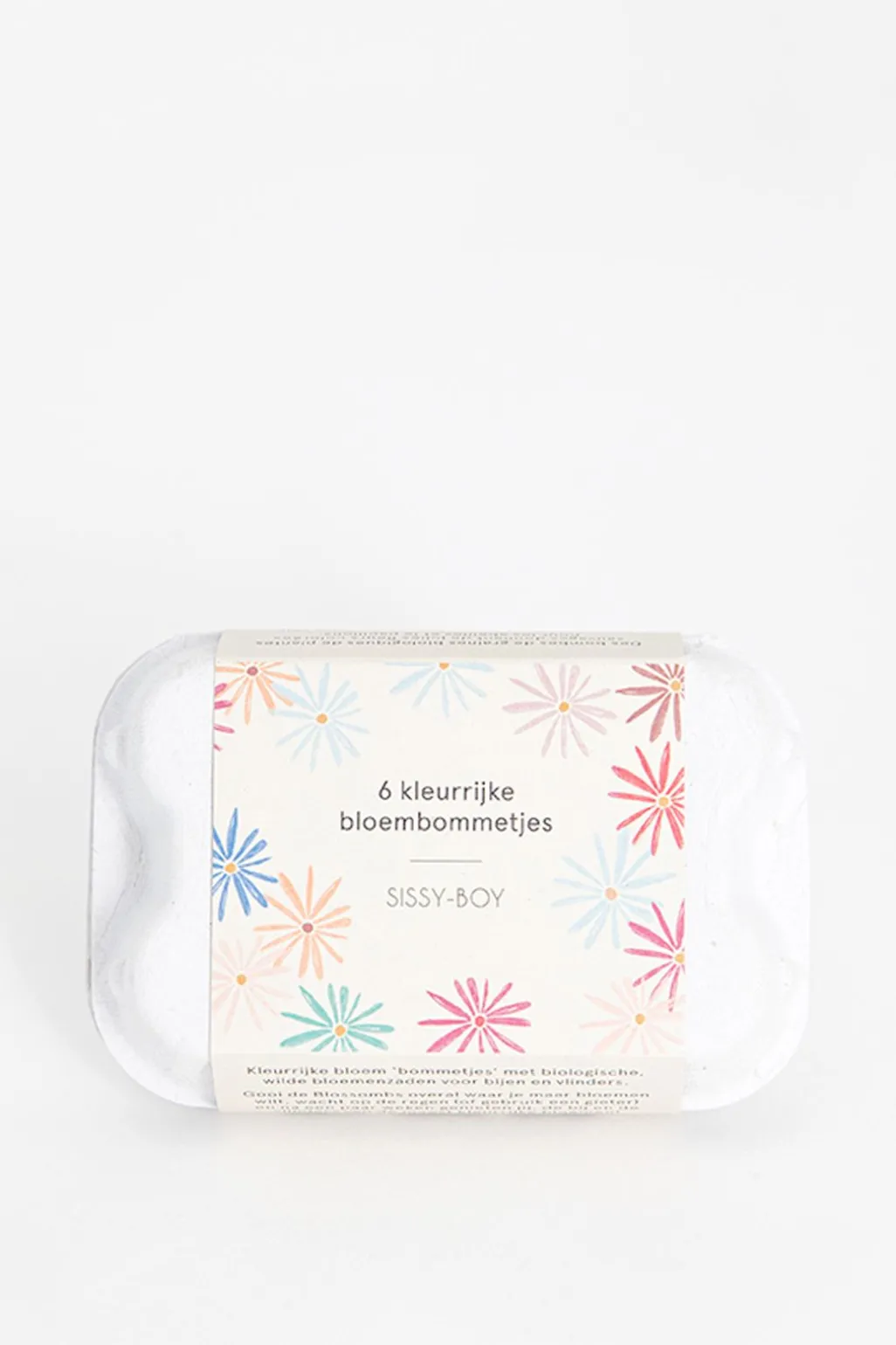Set van 6 bloembommetjes