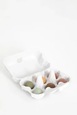 Set van 6 bloembommetjes