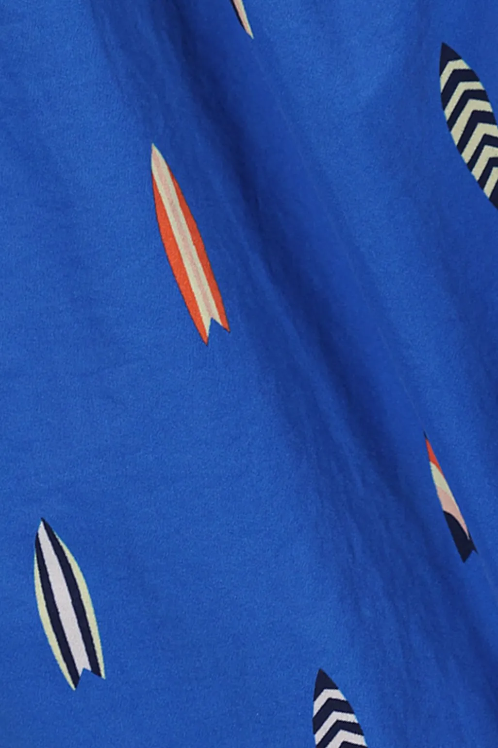 Shiwi blauwe zwembroek met surfbord print