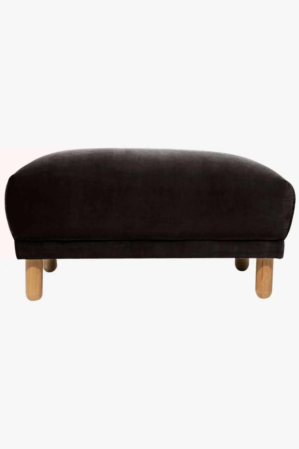Sir velvet hocker antraciet