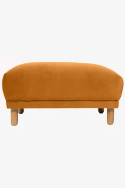 Sir velvet hocker oker