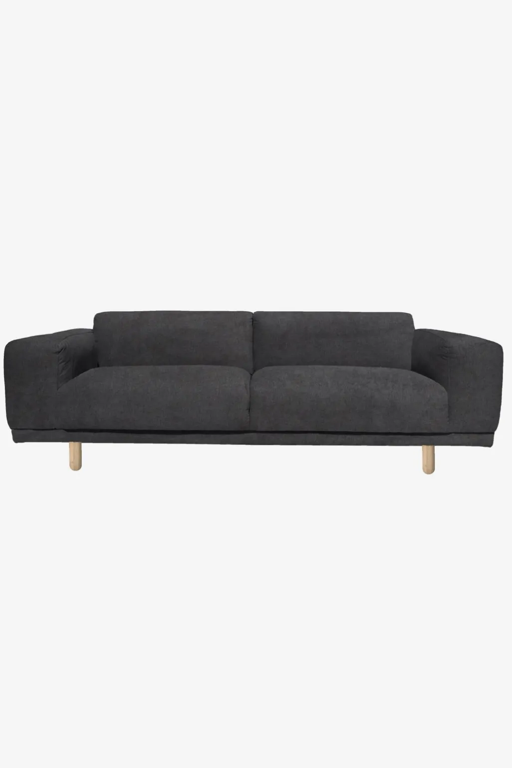 Sir velvet 3-zits bank mid grey