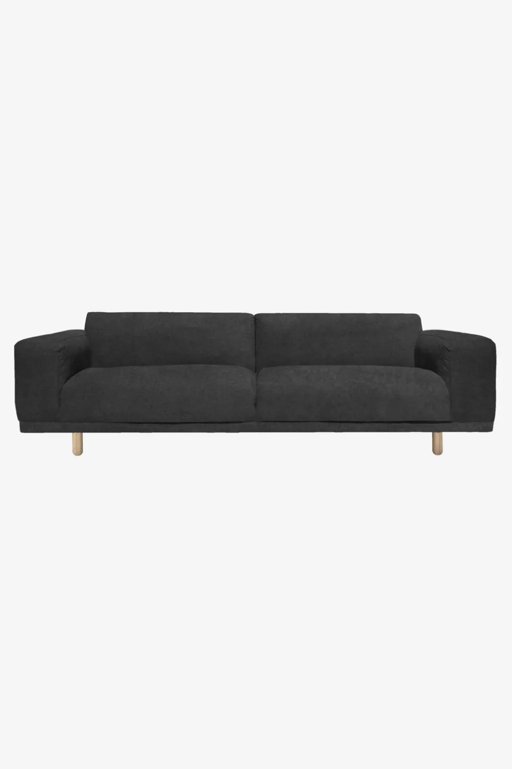 Sir velvet 4-zits bank mid grey