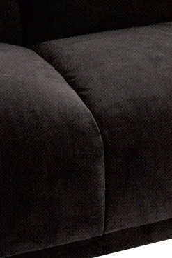 Sir velvet 2.5-zits bank antraciet