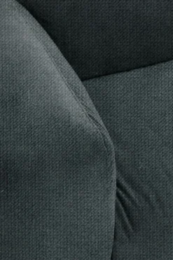 Sir velvet 3-zits bank grijs blauw