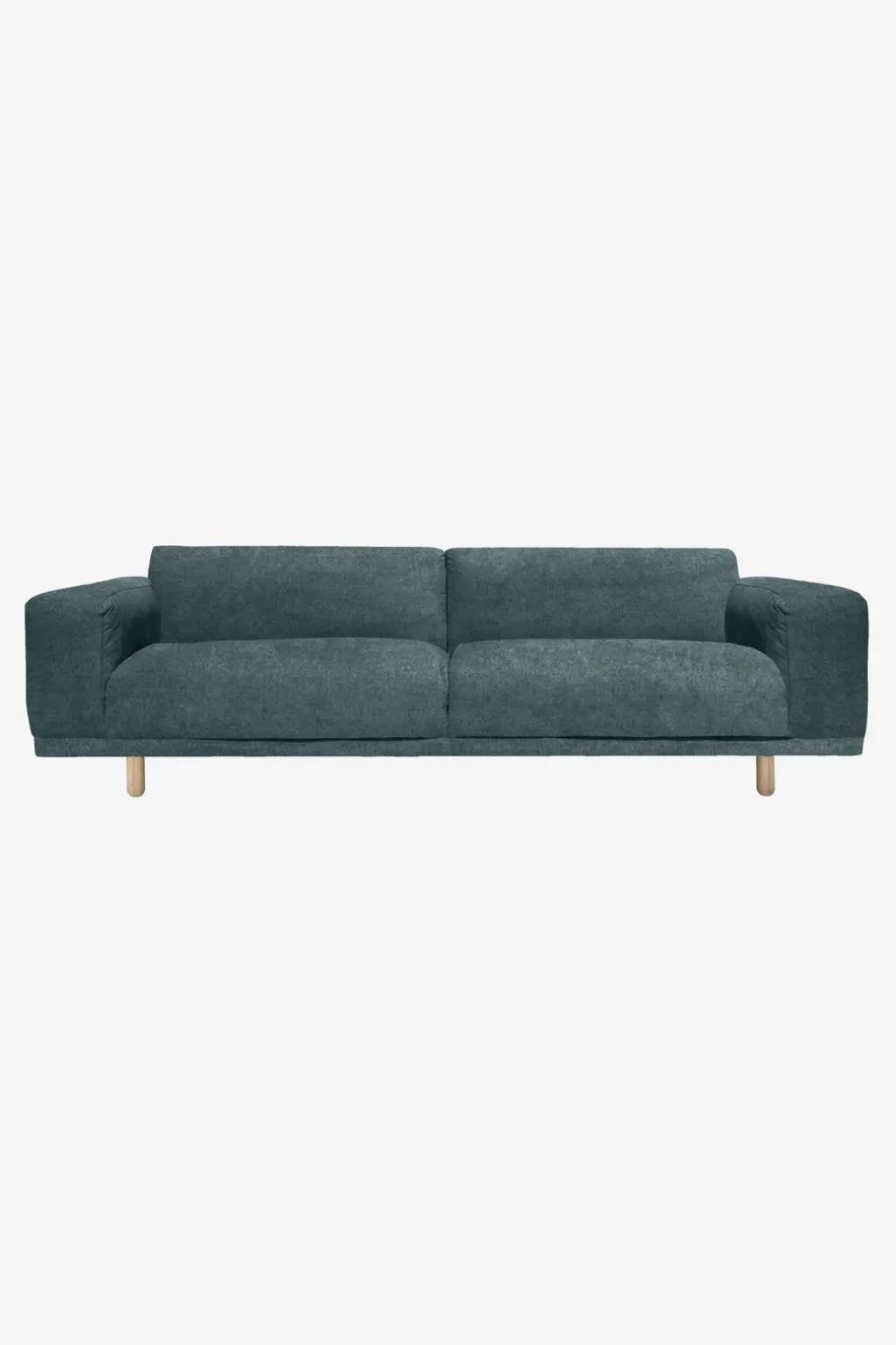 Sir velvet 4-zits bank grijs blauw
