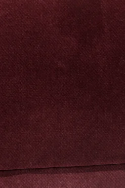 Sir velvet 4-zits bank wine red