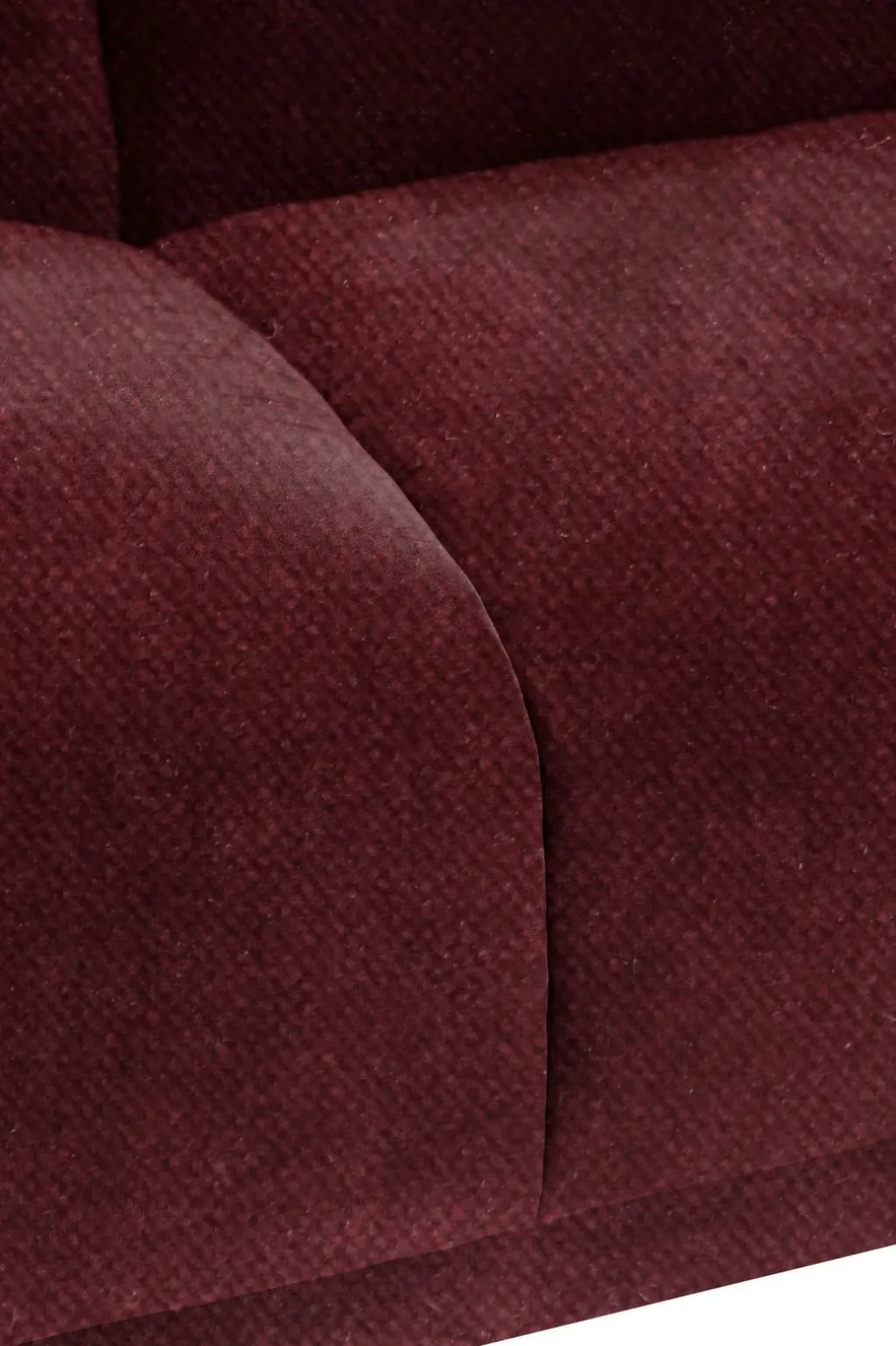 Sir velvet 3-zits bank wine red