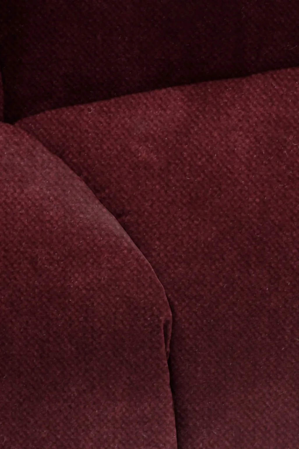 Sir velvet 3-zits bank wine red