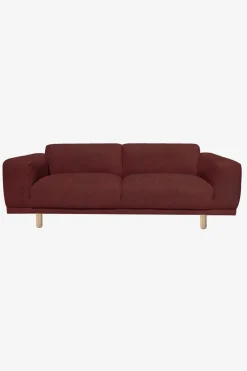 Sir velvet 2.5-zits bank wine red