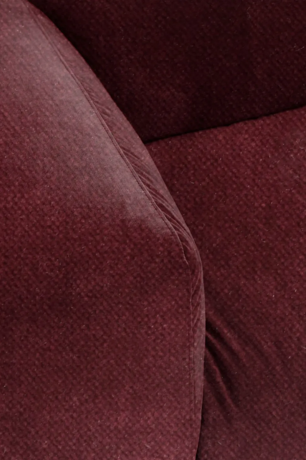 Sir velvet 2.5-zits bank wine red