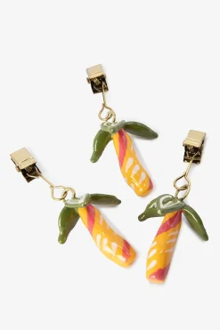 Tafelkleedgewichtjes met clip en palmboom
