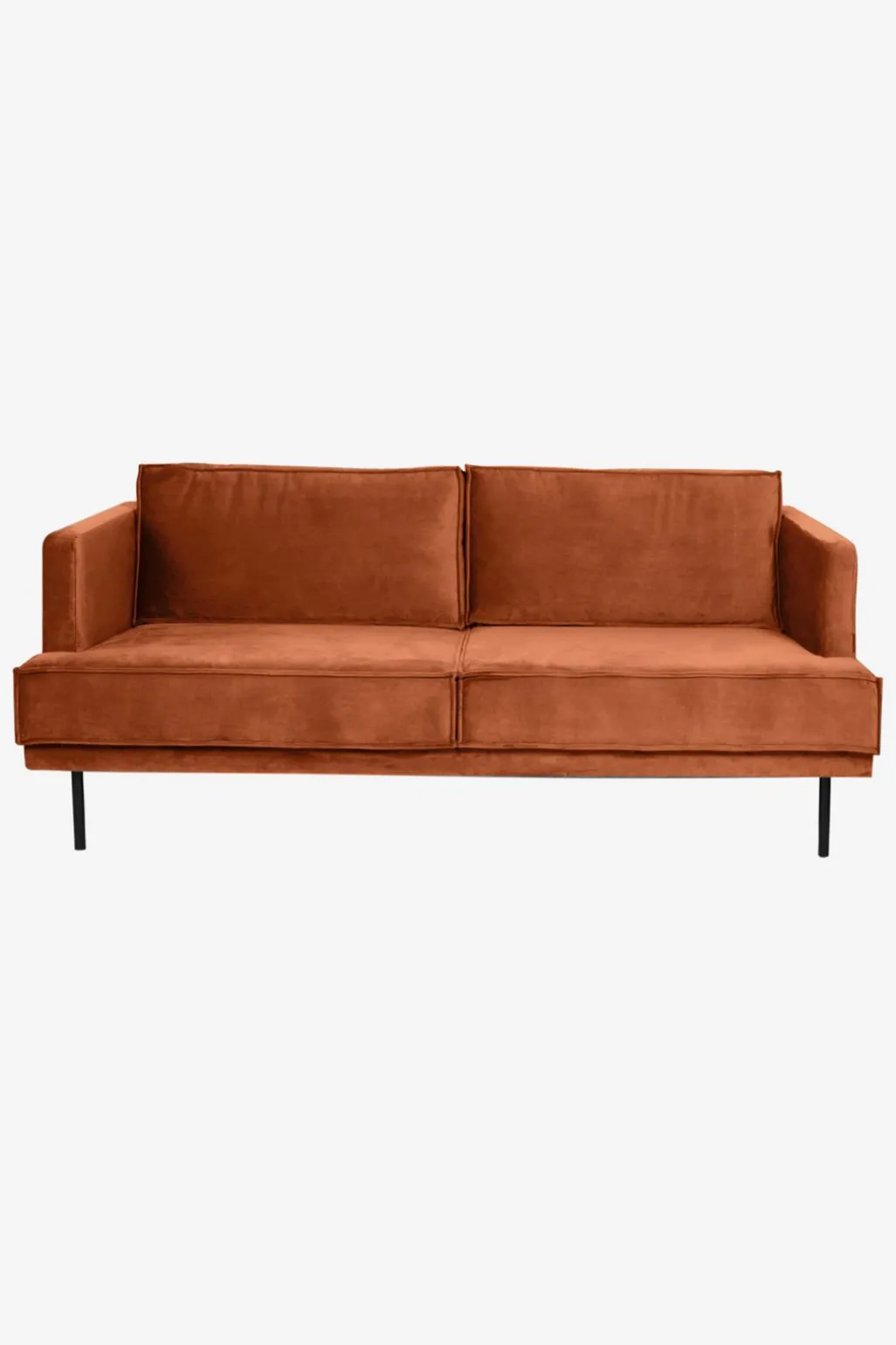The Duchess velvet bank 2,5-zits roest