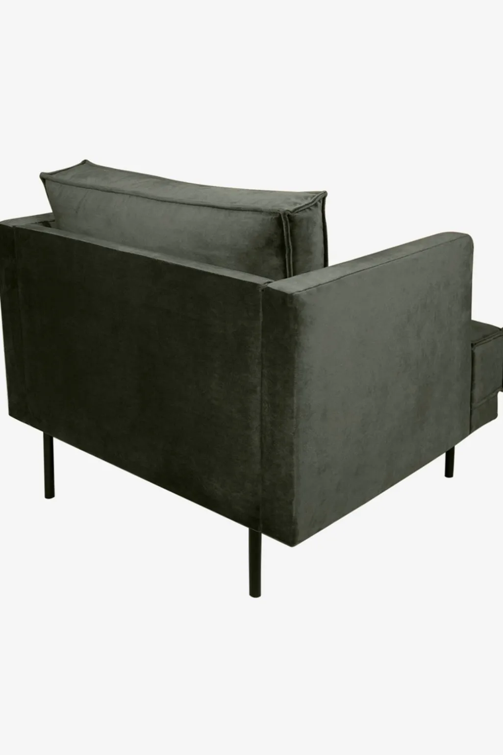 The Duchess velvet loveseat donkergroen