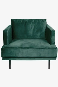 The Duchess velvet loveseat groen