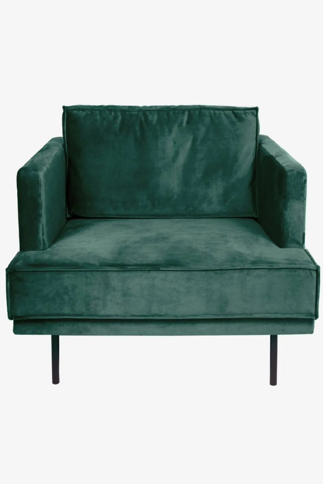 The Duchess velvet loveseat groen