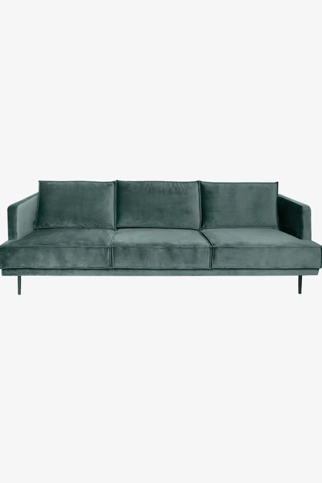 The Duchess velvet 3,5-zits bank grijs blauw