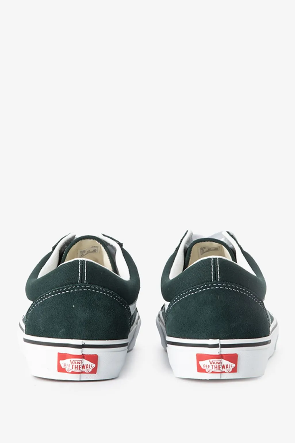 Vans Old Skool lage donkergroene sneakers