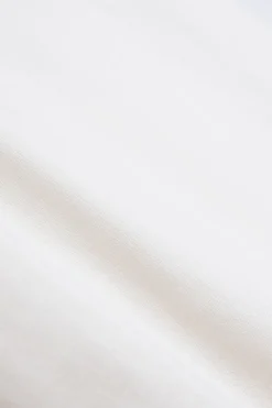 Wit basic katoenen t-shirt