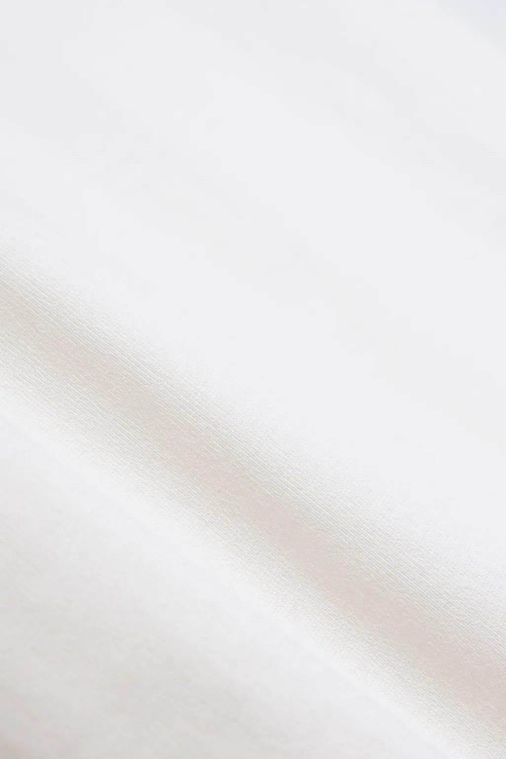 Wit basic katoenen t-shirt