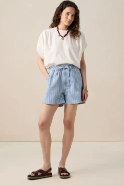 Wit boxy t-shirt