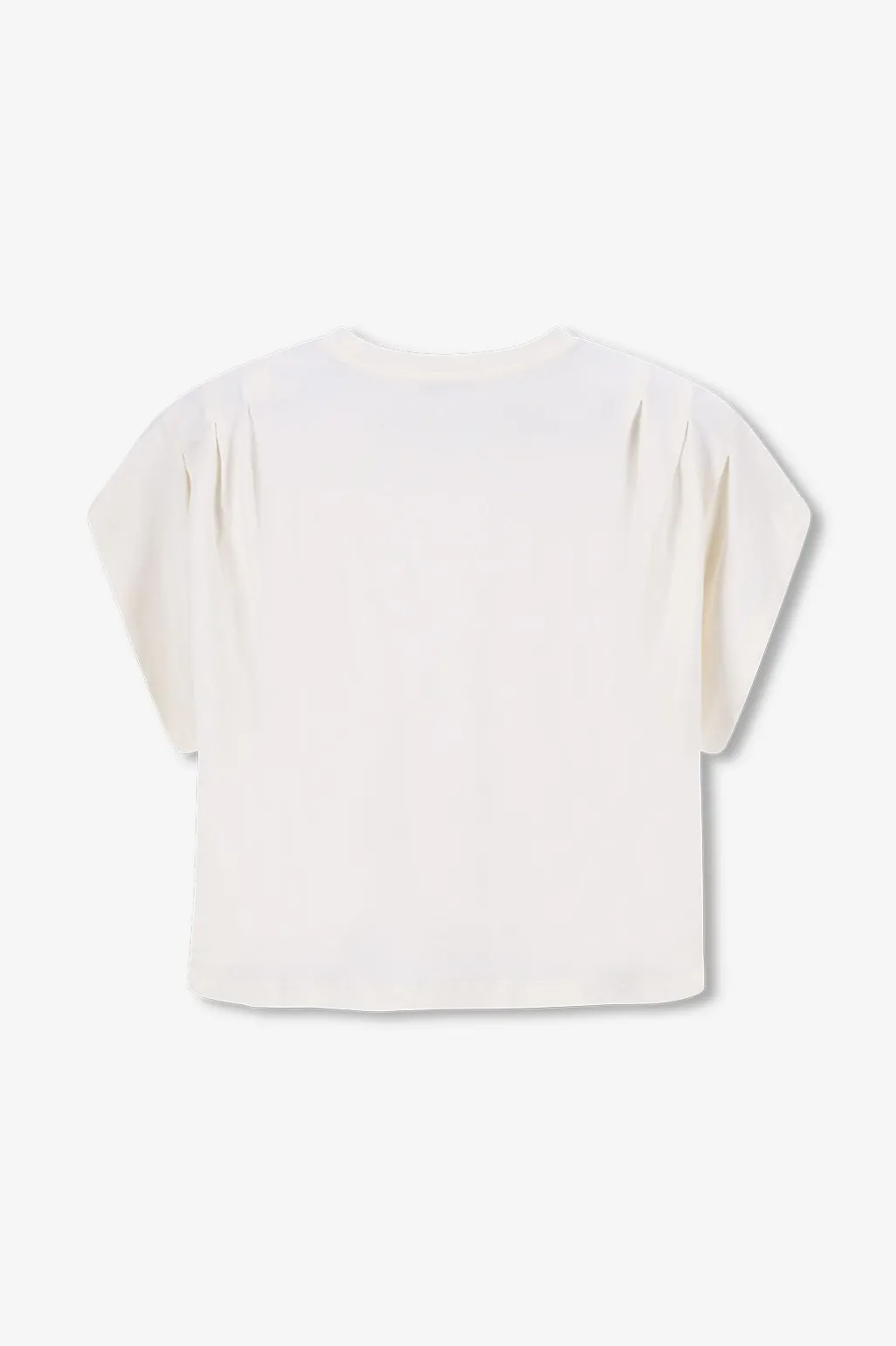 Wit boxy t-shirt