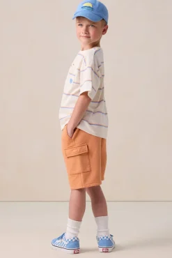Wit gestreept T-shirt