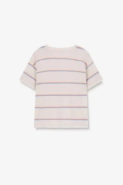 Wit gestreept T-shirt