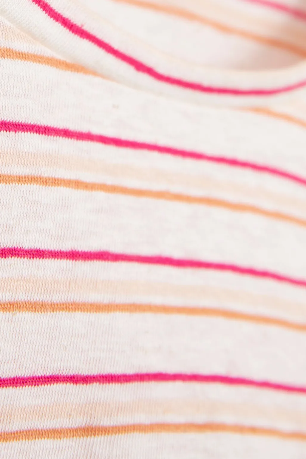 Wit gestreept T-shirt