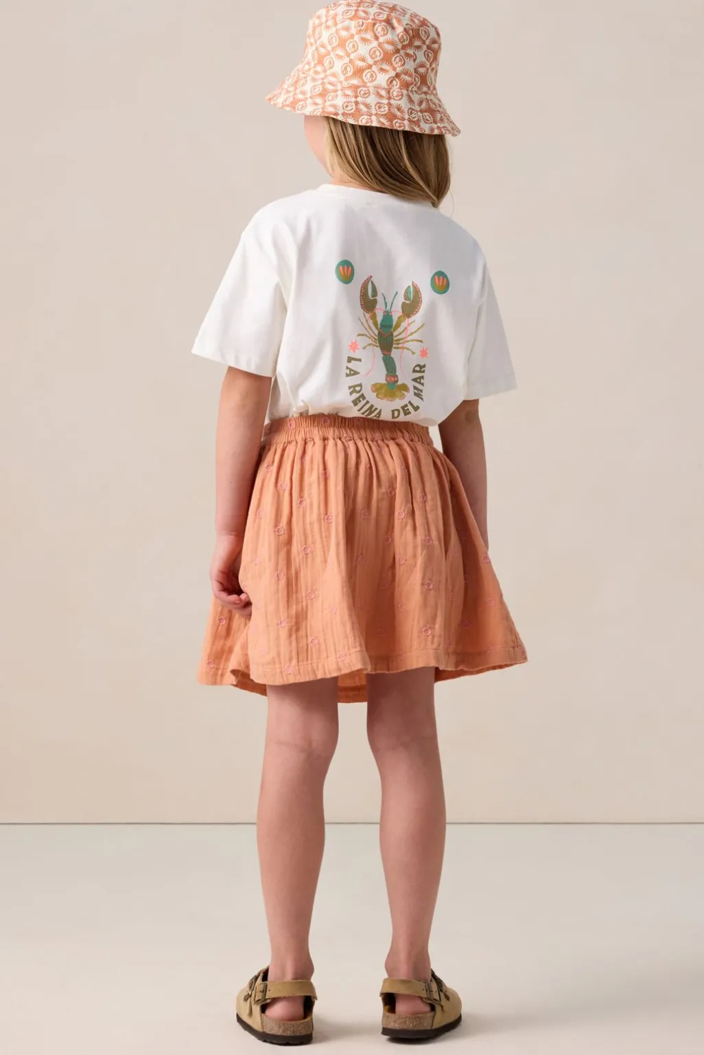 Wit oversized T-shirt met artwork