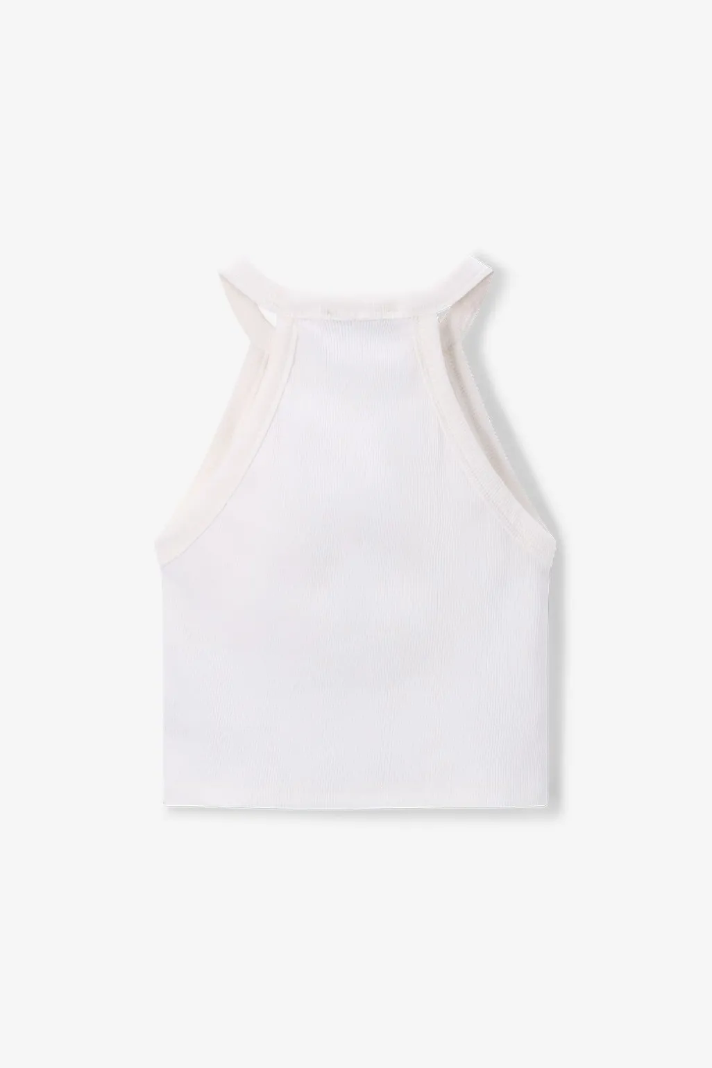 Wit singlet met artwork