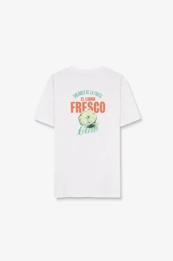 Wit T-Shirt met artwork
