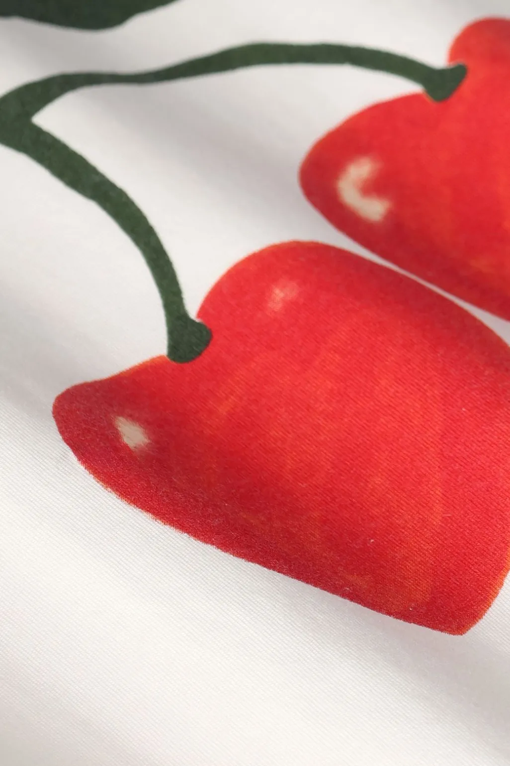 Wit T-shirt met artwork