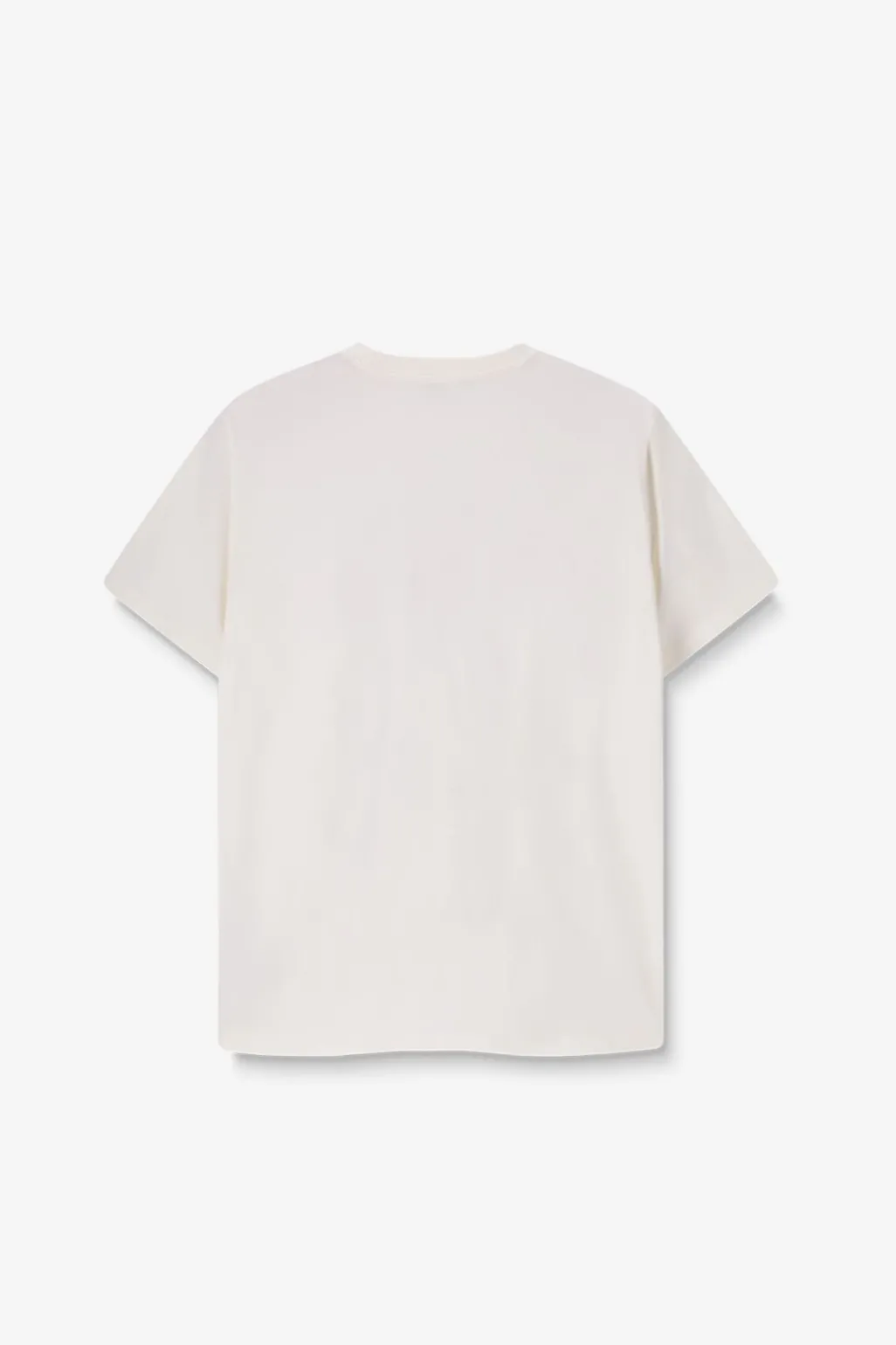Wit T-shirt met artwork