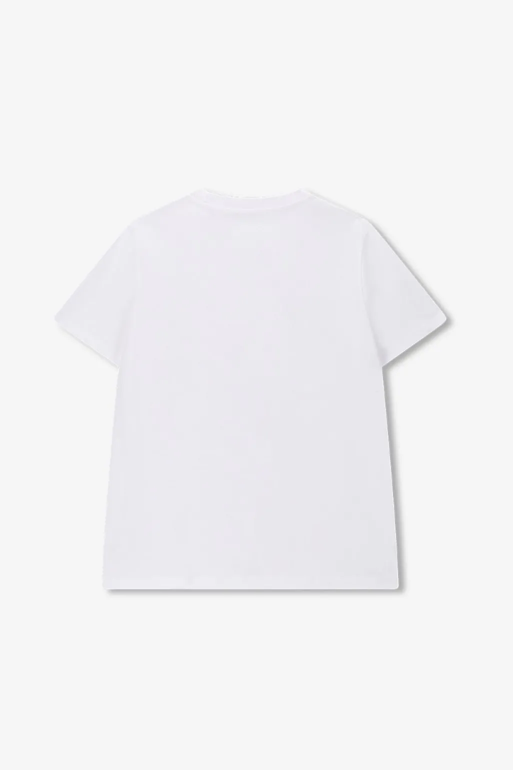 Wit T-shirt met artwork