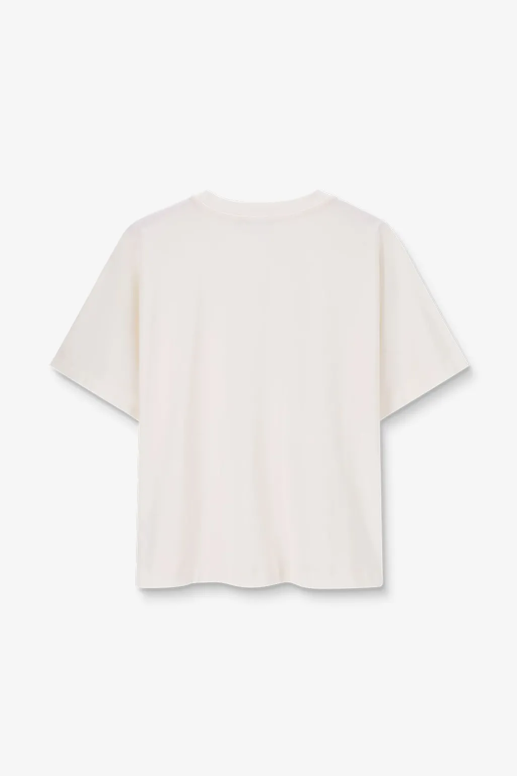 Wit T-shirt met borstzakje