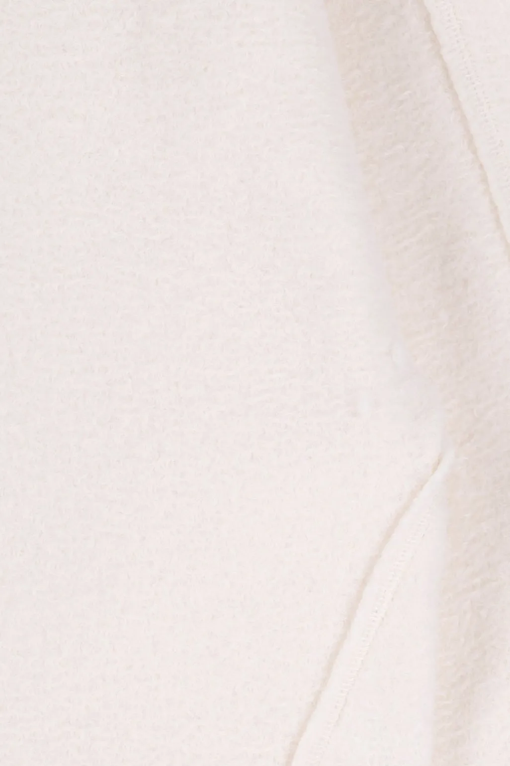 Witte boucle sweater