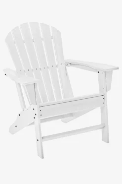 Witte fanback chair